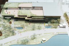 県庁ロビーで新しい県立美術館の建築模型を展示します！